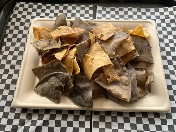 Quesadillas de milho azul