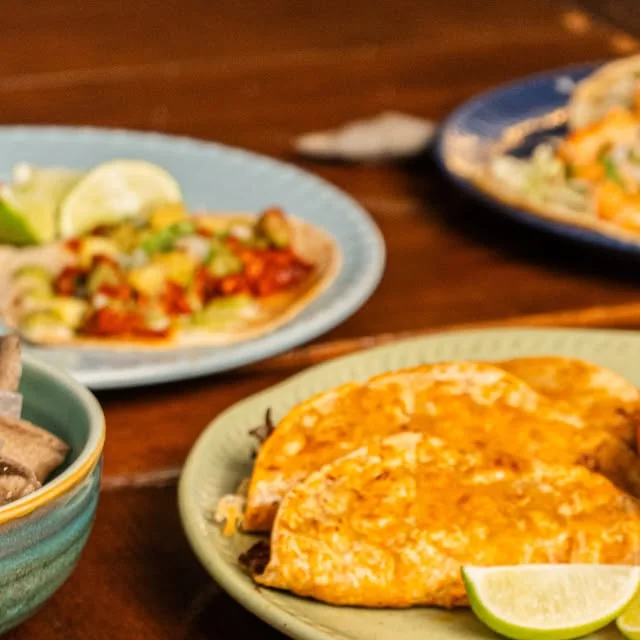 Pratos mexicanos para partilhar